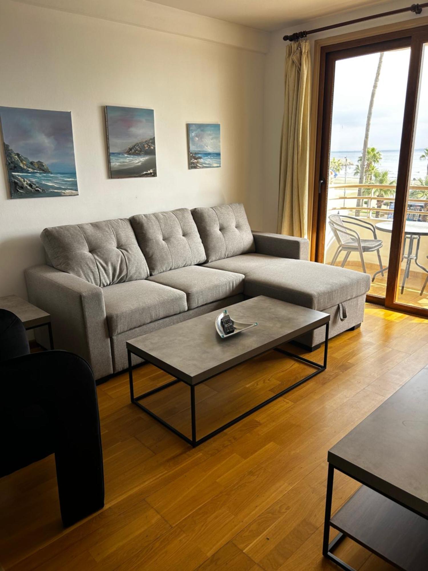 Ithaki Phinikoudes Apartment No. 102 لارنكا المظهر الخارجي الصورة